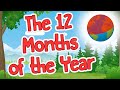 12 Months of the Year Line Dance | Northern Hemisphere | The Months of the Year Song Jack Hartmann