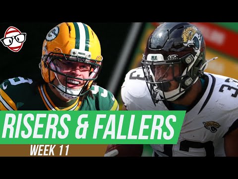 The Top Dynasty Risers and Fallers from NFL Week 11!