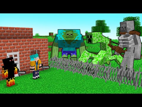 CASA SEGURA 100% PROTEGIDA vs MUTANTES MONSTROS