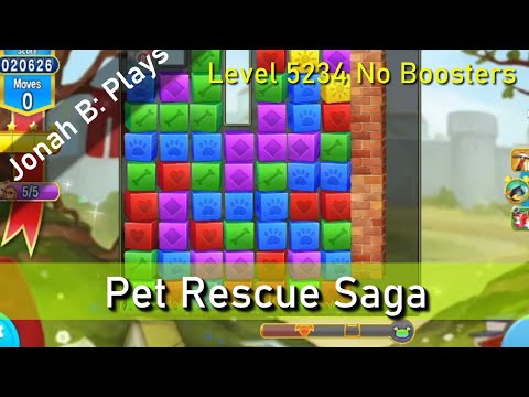 Pet Rescue Saga Level 5234 No Boosters
