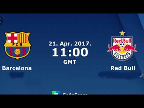RB Salzburg vs Fc Barcelona live friendly match
