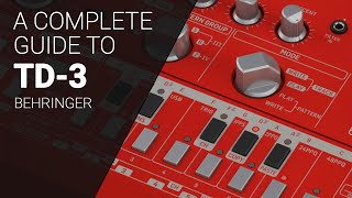 Video thumbnail for Using the Behringer TD-3 complete deep dive guide by XNB