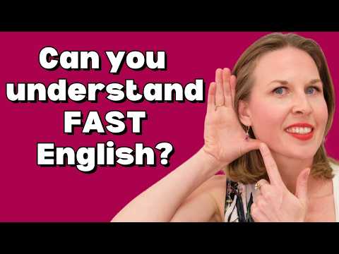 Can You Understand FAST ENGLISH? | C1 English Listening Practice Test