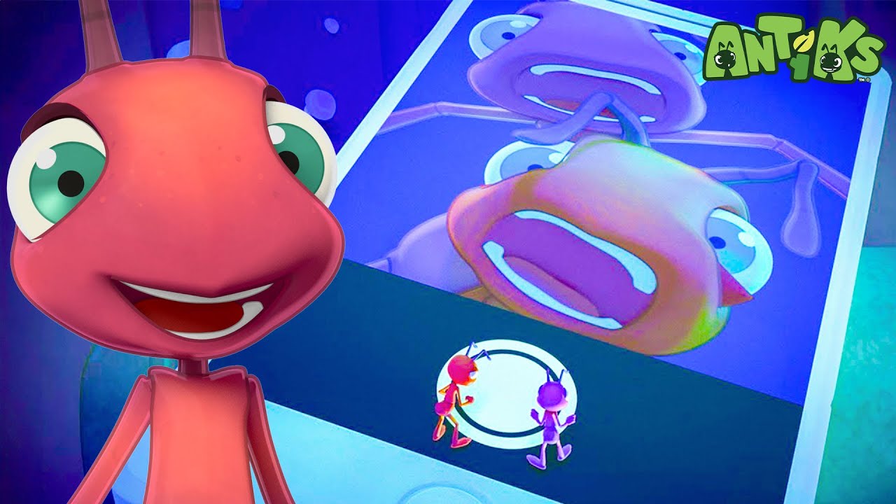 ¡Antiks encuentra un teléfono inteligente! | Antiks | Videos Graciosos Para Niños | Oddbods