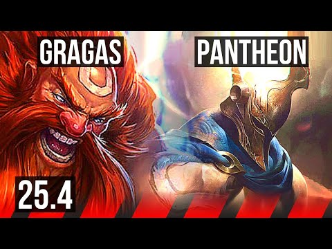 GRAGAS vs PANTHEON (TOP) | KR Diamond | 25.4
