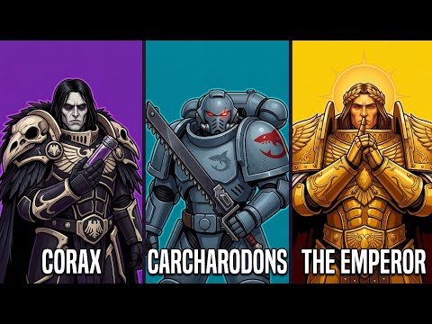 Corax Hid the Lost Primarchs' Secret in the Carcharodons (And the Emperor Asked Him To)