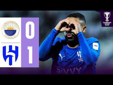 Malcom makes it SIX from SIX for Al Hilal! | Sharjah FC 🇦🇪 vs Al Hilal 🇸🇦 | Highlights ACL Elite™