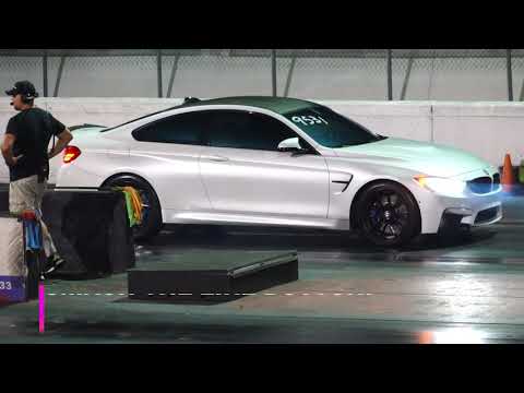 Modified BMW M4 vs Camaro SS - drag race 1/4 mile