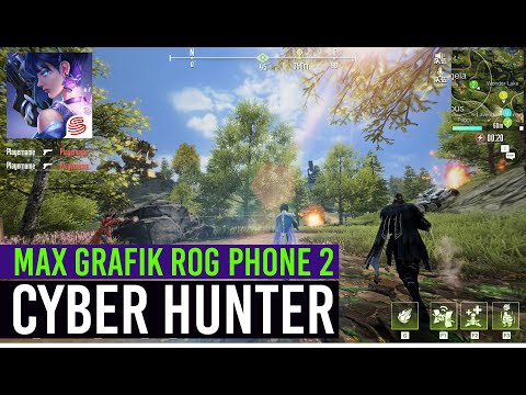 Cyber Hunter Max Graphics Asus Rog Phone 2 !!!