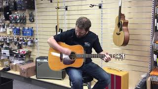 Video thumbnail for Blueridge BR-160 Acoustic Guitar Demo by Perry's Music