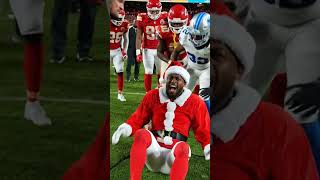 Juju Smith-Schuster Has Early Christmas Spirit #christmas #santa #chiefs