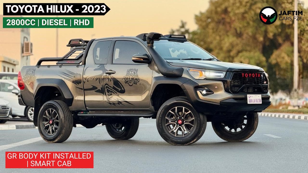 Toyota Hilux GR SPORTS SMART CAB | 2023 | RHD | 2.8L DIESEL ENGINE | AUTOMATIC TRANSMISSION | 4WD | 4X4 SPORTS BA video