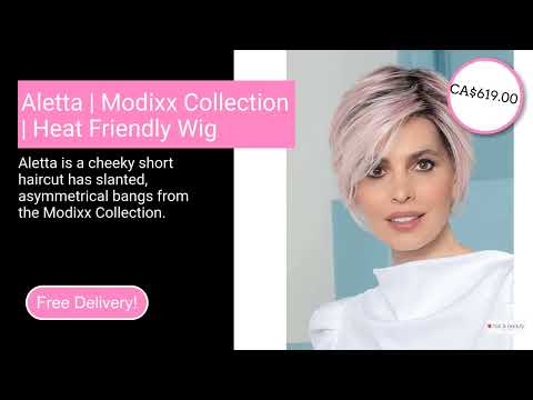 Aletta  Modixx Collection  Heat Friendly Synthetic Wig