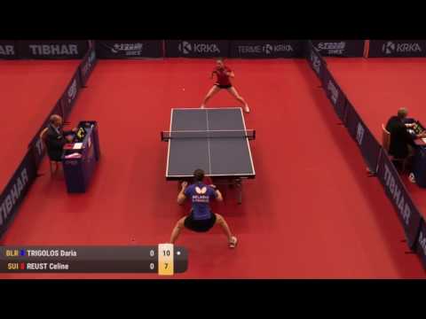 Women's Singles, Qualifications Slovenia Open 2017 - TRIGOLOS Daria VS REUST Celine