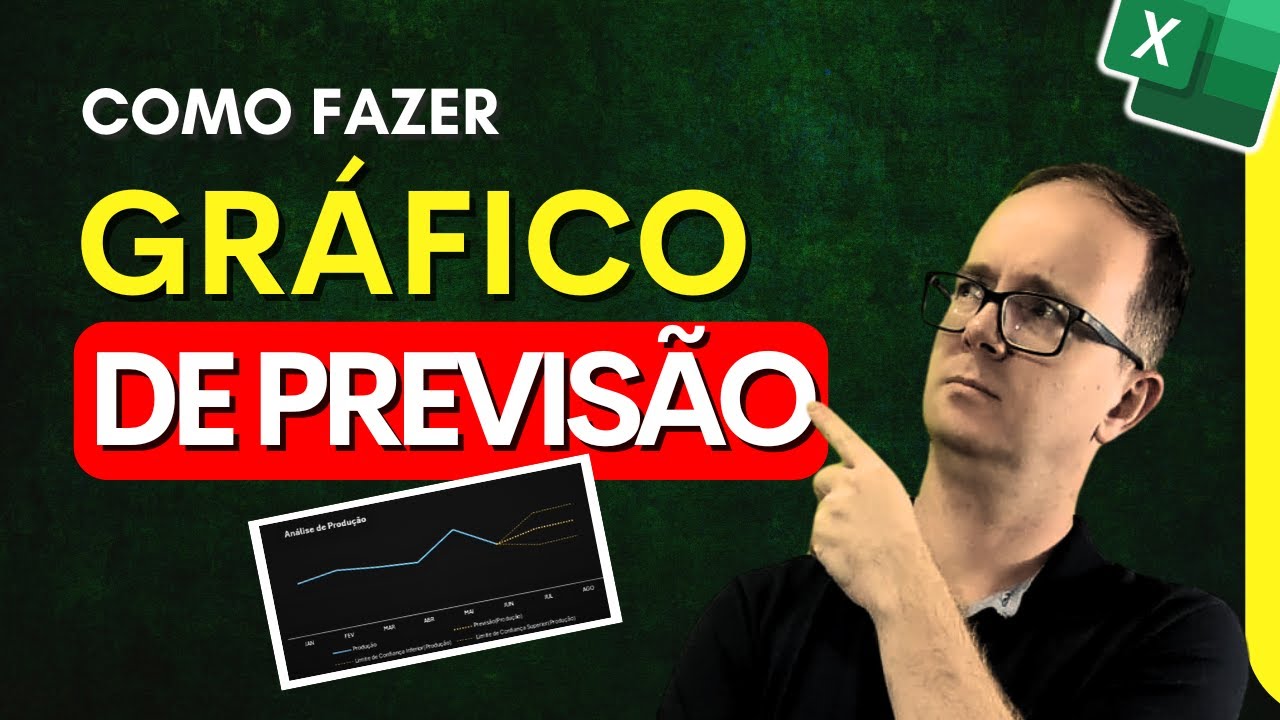 Crie Gráficos De Previsão no Excel para Iniciantes