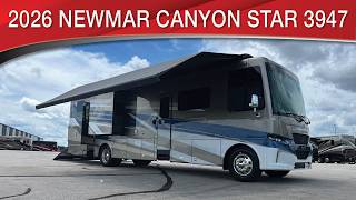 A preview image of the linked video showcasing 2026 Newmar Canyon Star 3947
