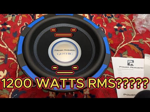 What's that smell? BASS? NOO! BULLSH*T!!| Power Acoustik Gothic Subwoofer REVIEW+DEMO!