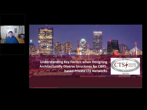 Webinar: Understanding Key Factors When Designing Structures for CBRS-based Private LTE Networks