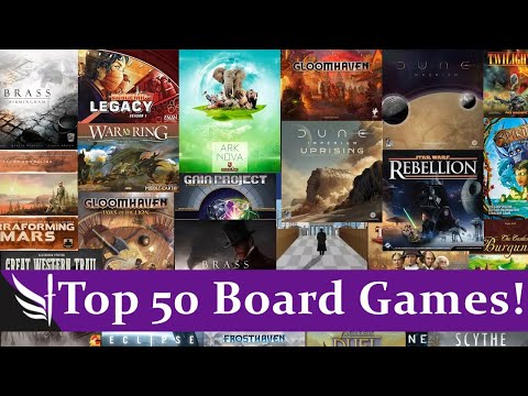 Top 50 Best Board Games (2025)