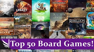 50 Modern Board Games That Deserve a Spot on Your Shelf