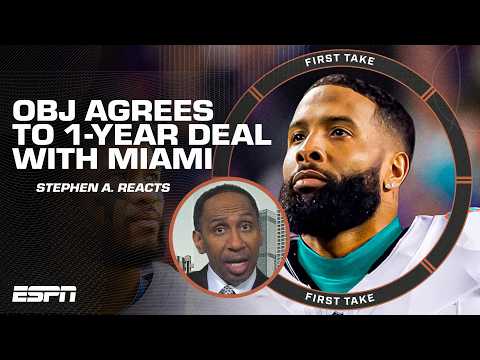 Odell Beckham Jr. agrees to 1-year deal with the Dolphins | First Take