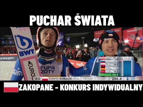 SKOKI POLAKÓW ZAKOPANE 🇵🇱 | PUCHAR ŚWIATA | 15.01.2023 | KONKURS INDYWIDUALNY