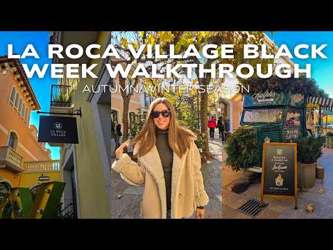 La Roca Village in Fall/Winter: Black Week Deals & Slow Shopping | Margarita Mundina