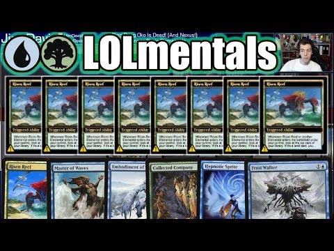 All Of The Good Simic Elementals That Are In Pioneer, And Some Bad Ones Too!