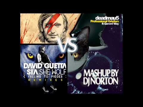 David Guetta She Wolf (Falling To Pieces) Ft Sia-Deadmau5 Professional Griefers-Mashup By Dj Norton