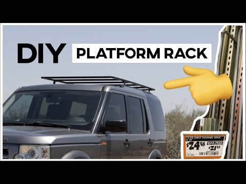 EASY DIY Slim Platform Roof Rack Under $200