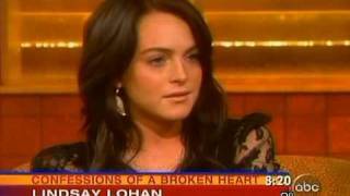 Lindsay Lohan Good Morning America Interview 2005