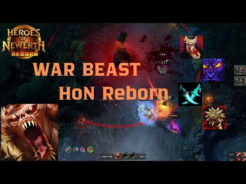 HoN Reborn War Beast   Play Jungle  Short Video 2025 HoN
