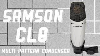 Video thumbnail for Samson CL8 Multi Pattern Condenser Microphone Test / Review by Obscure Mics
