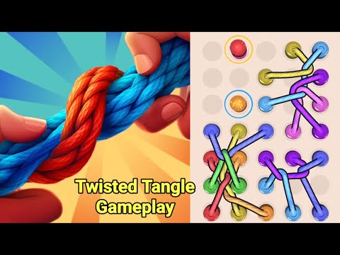 Twisted Tangle Game Gameplay Level 1-100 - YouTube
