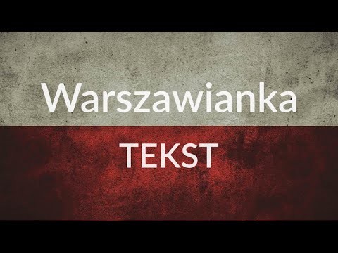 Warszawianka 1831 - tekst