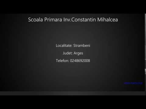Scoala Primara Inv.Constantin Mihalcea Strambeni