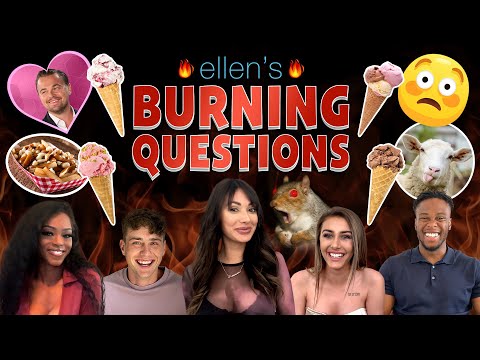 Netflixの「扱いに困った」スターたちがエレンの「燃える質問」に挑む (Netflix’s 'Too Hot to Handle' Stars Take On Ellen’s ‘Burning Questions’)