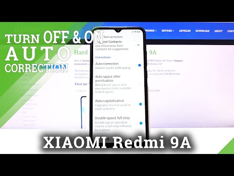 How to Enable Text Correction in XIAOMI Redmi 9A – Keyboard Settings