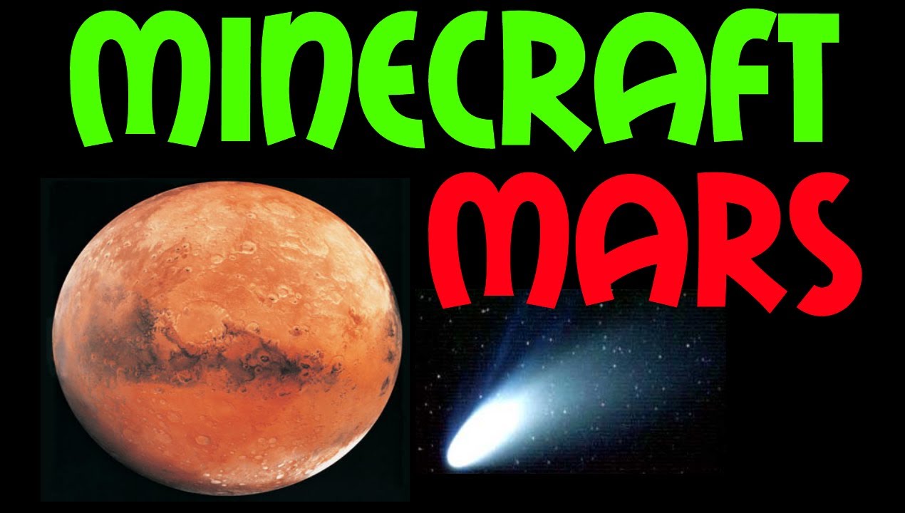 Minecraft - Mars Mod - Comet Destruction