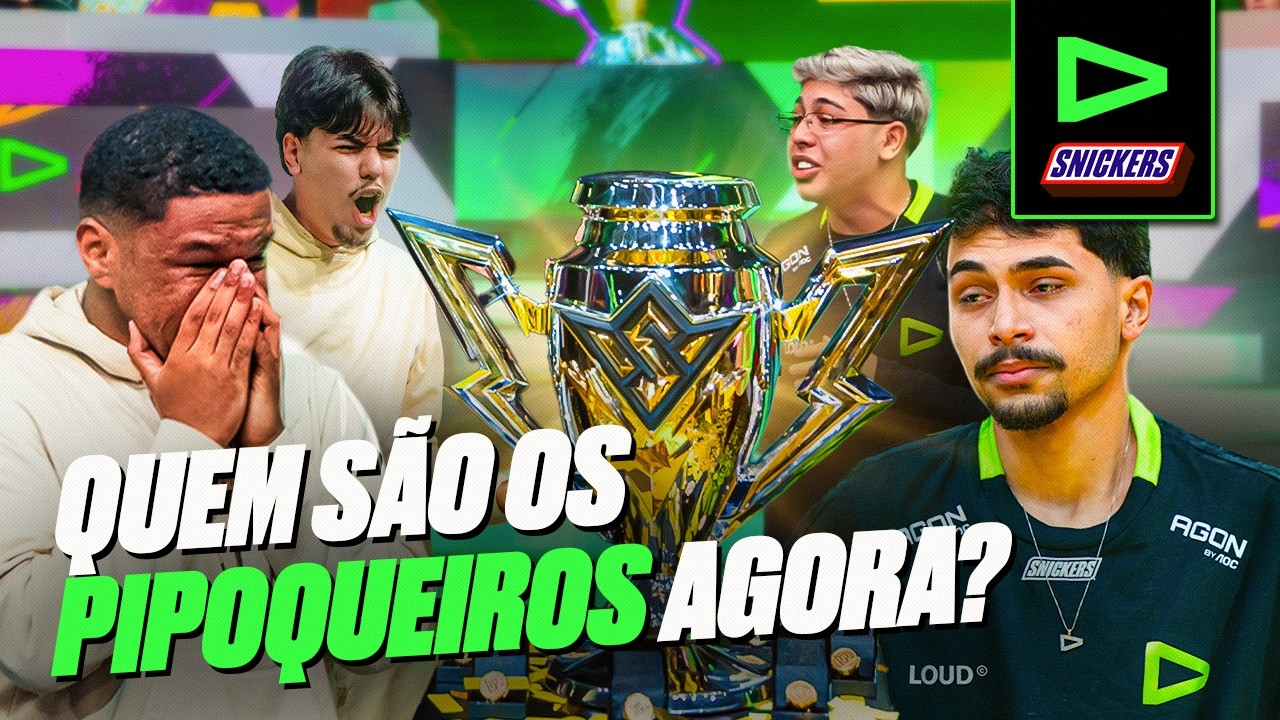 CALAMOS OS CRÍTICOS! Os BASTIDORES do TRICAMPEONATO da LOUD SNICKERS