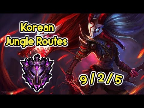 Season 9 Kindred gameplay (using korean pathing in euw masters)