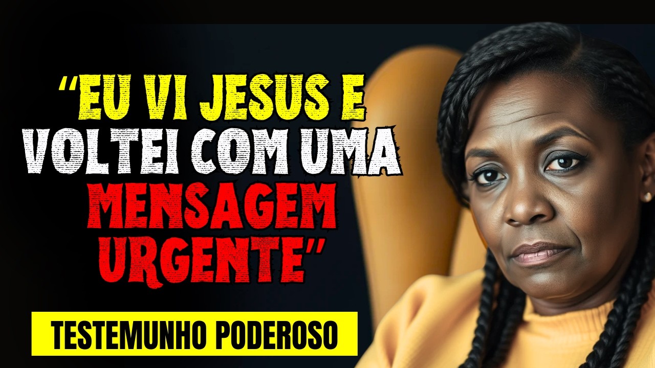 [TESTEMUNHO IMPACTANTE] JESUS ME IMPEDIU DE ENTRAR NO CÉU! O QUE ELE ME DISSE MUDOU TUDO!