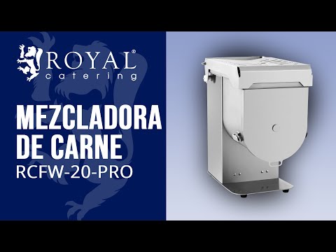 vídeo - Ocasión Mezcladora de carne - 550 W - 20 L