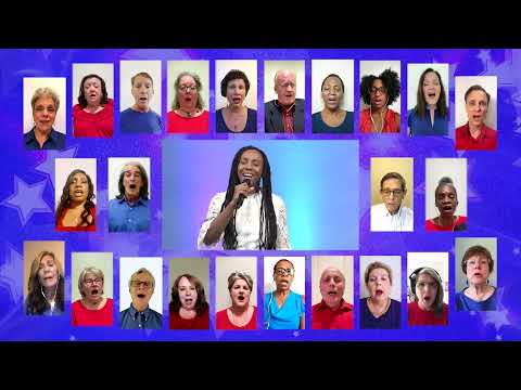 "O America" a patriotic tribute performed by the Unity of Houston [Virtual] Choir
