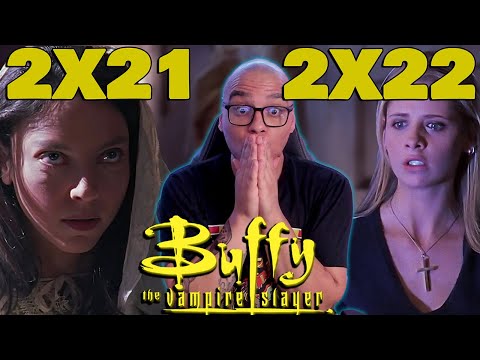Buffy The Vampire Slayer 2x21 & 2x22 REACTION | BECOMING PART 1 & 2 | Buffy Season 2 Finale!