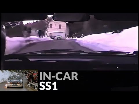 1991 Rallye Monte-Carlo, in-car with Wilson/Grist - SS1 Col de Turini 1 (6.29km)
