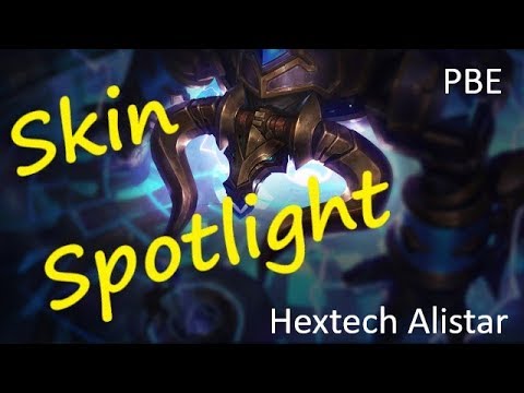 Hextech Alistar ~ Pre-Release Skin Spotlight