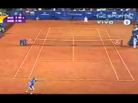 Luis Horna vs. Nicolás Massú - ATP Viña del Mar 2007.avi