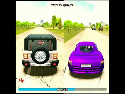 Thumbnail for tarzan vs mahindra thar drag race #shorts #thar #tarzan #ytshorts by Ferrari, SEAT, Suzuki, video, Jeep, Lada, Car, vide, Mahindra & Mahindra