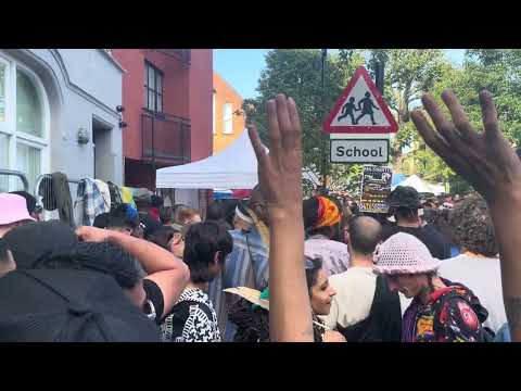 Aba Shanti-I playing Sista Allison -  'Be Strong' Dubplate @ Notting Hill Carnival 28/08/23